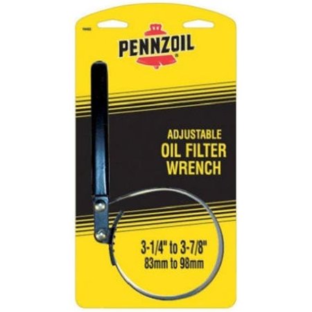 UNIQUE ACCESSORIES Unique Accessories 19403 Pennzoil Large Strap Oil Filter Wrench; Black 729749